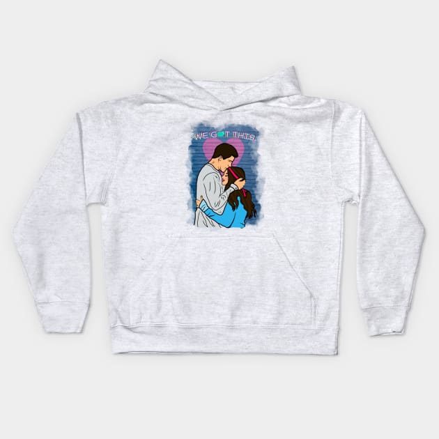 We Got This Kids Hoodie by By Diane Maclaine